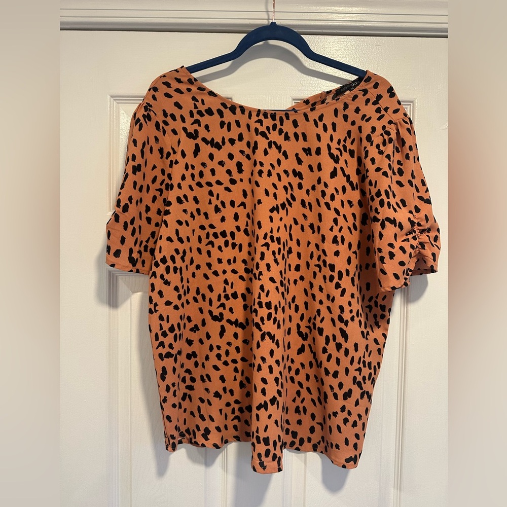 Leopard Print Women's Top